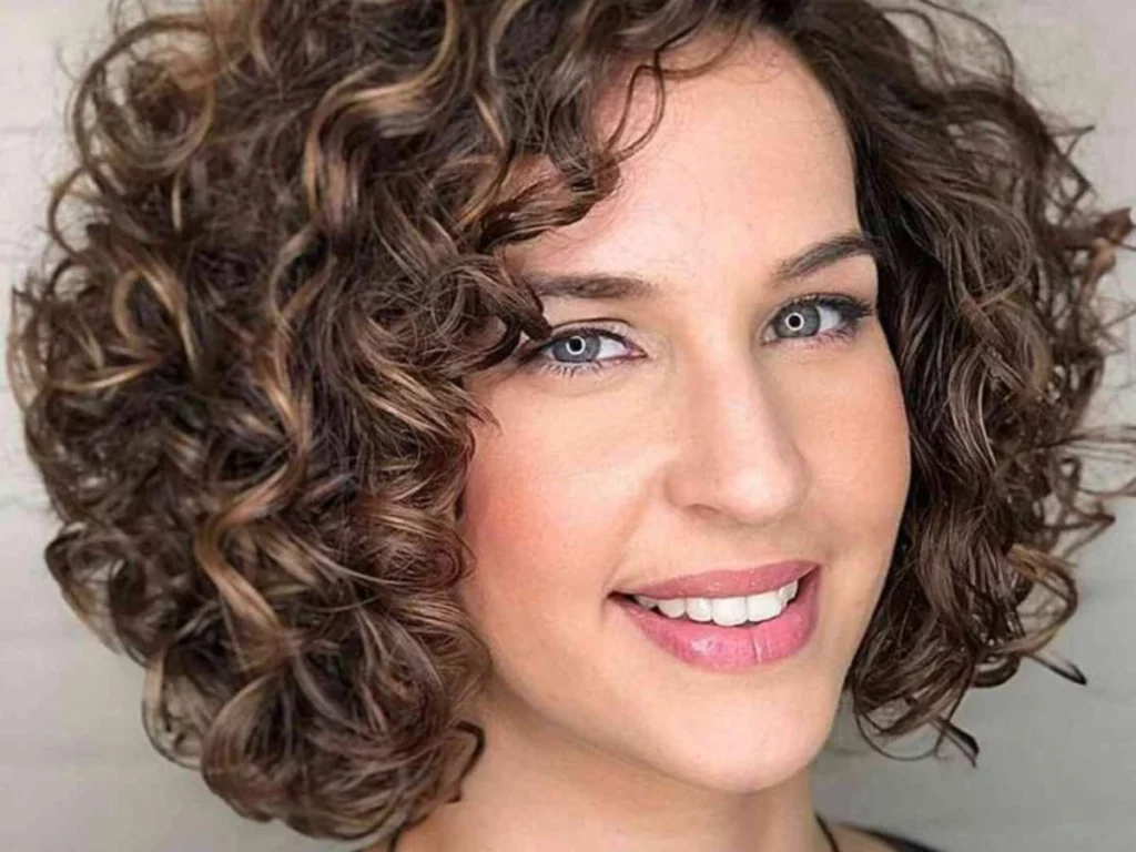 Side Parting Curls