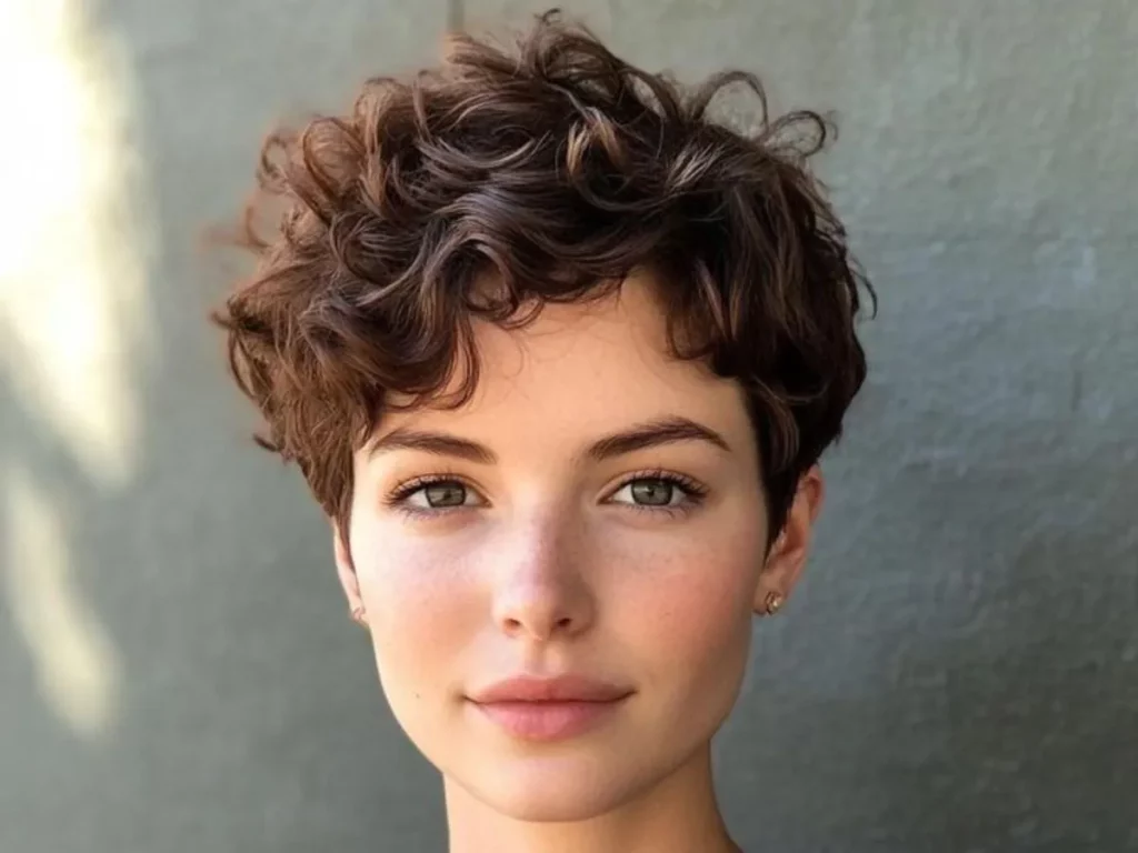 Pixie Cut Curly Hair
