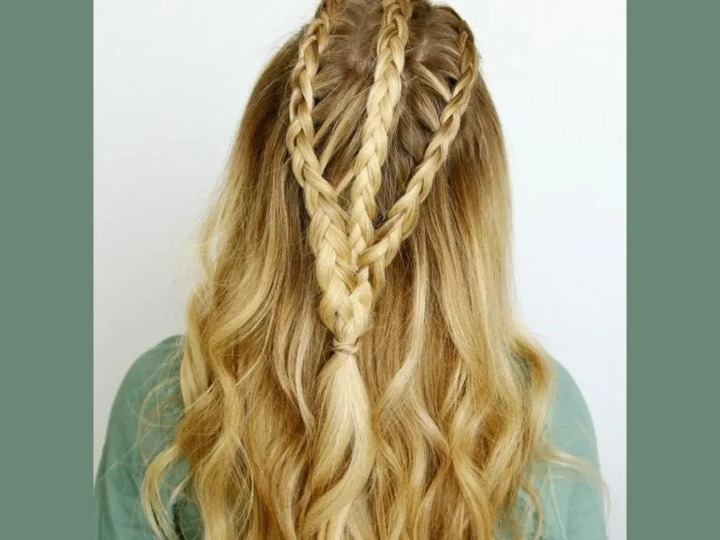 Triple Braid Hairstyle