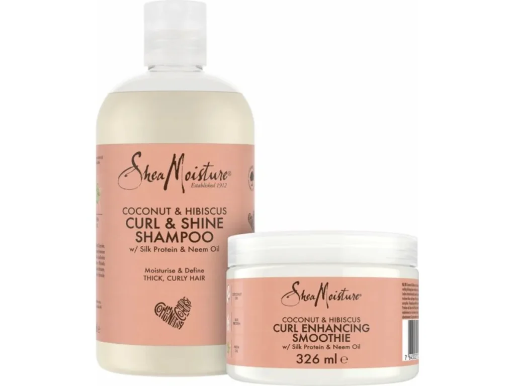 Shea Moisture Coconut & Hibiscus Curl & Shine Shampoo