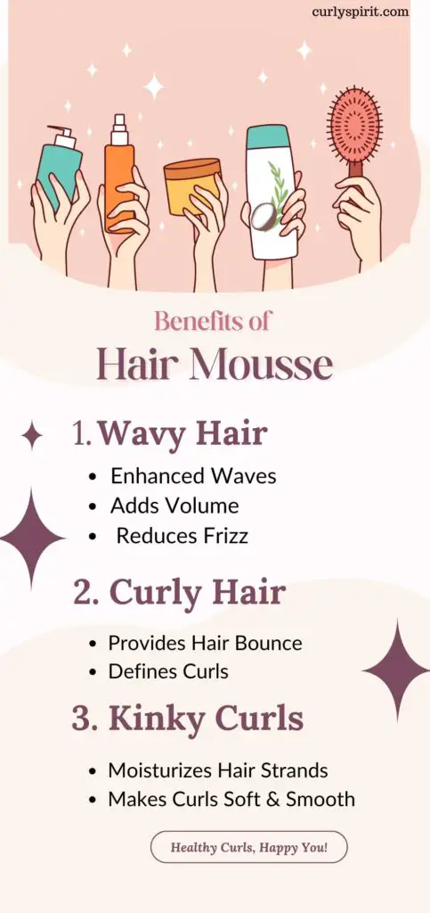 Benefits of hair mousse